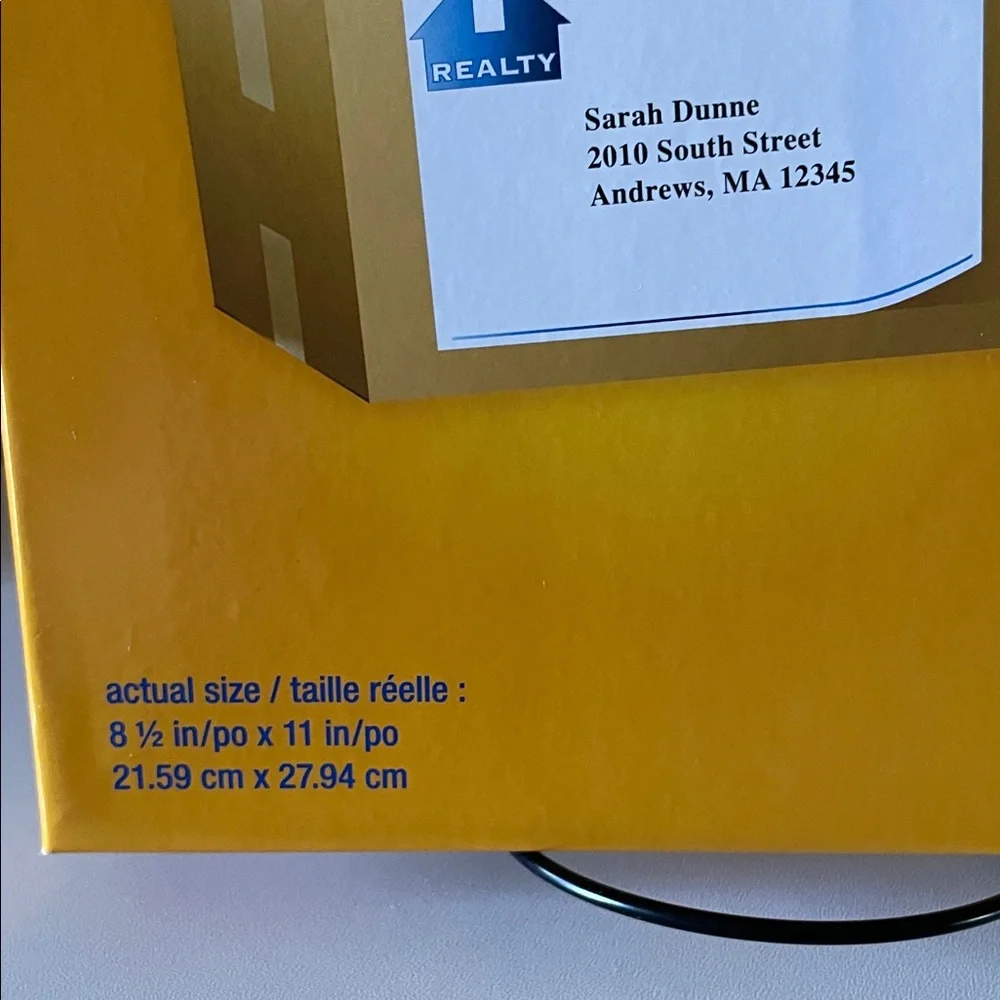 Staples White Shipping Labels